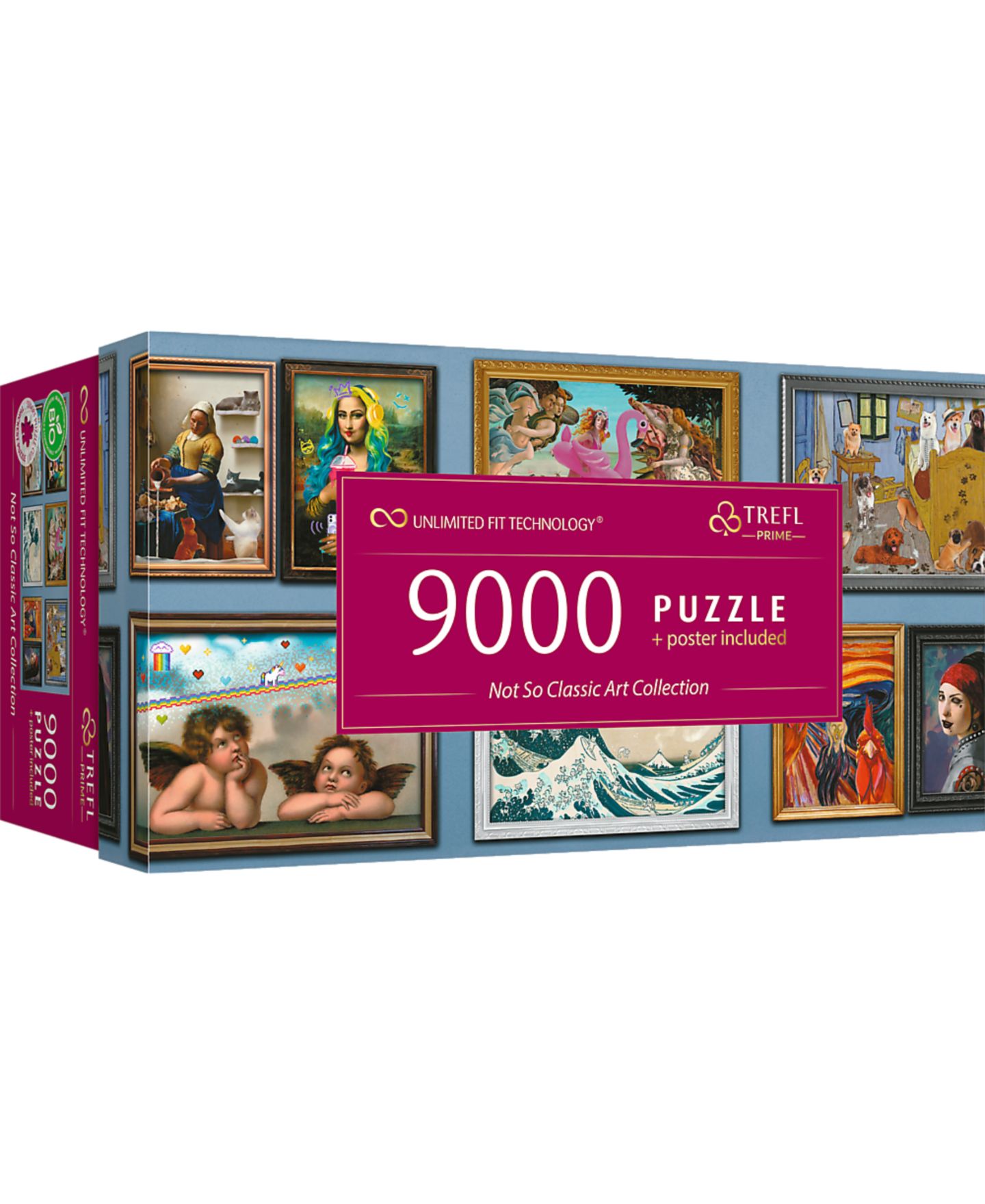 Детский пазл Trefl Not So Classic Art Collection Unlimited Fit Technology 9000-Piece Puzzle, Ages 12+, цвет: Разноцветный — фото 1