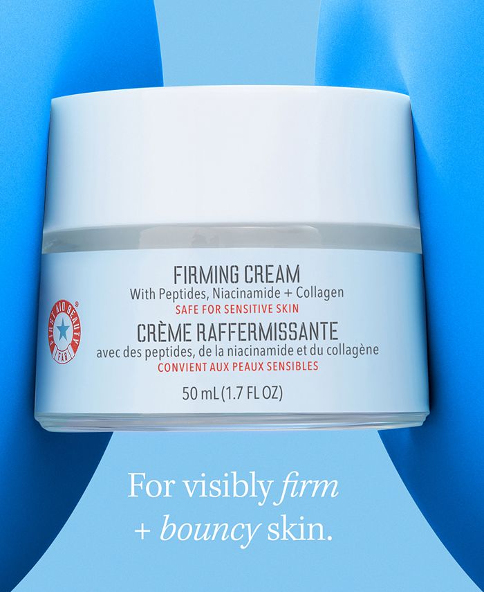 First Aid Beauty Firming Cream with Peptides, Niacinamide + Collagen, 1