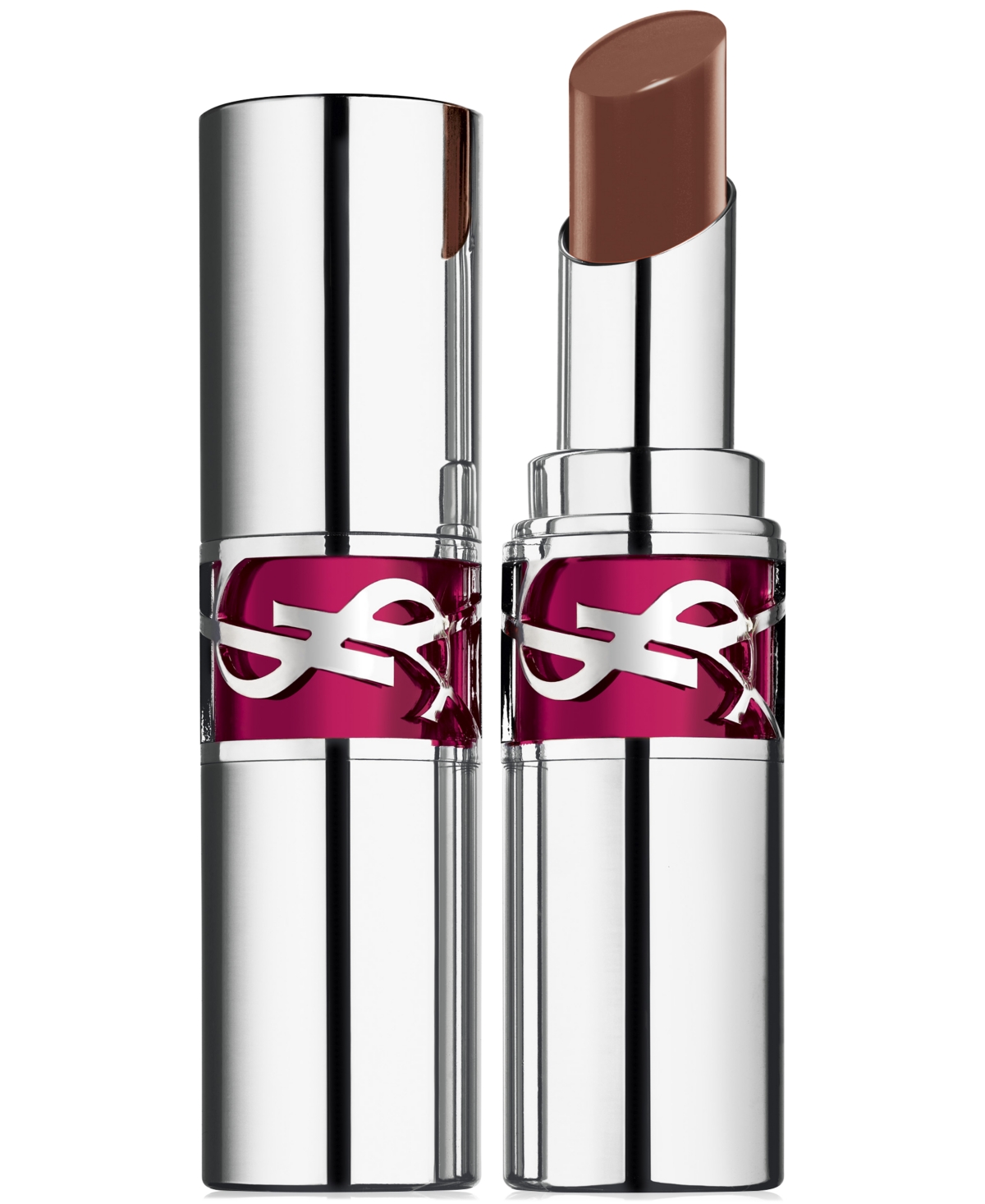 Saint Laurent Candy Glaze Lip Gloss Stick In Scenic Brown