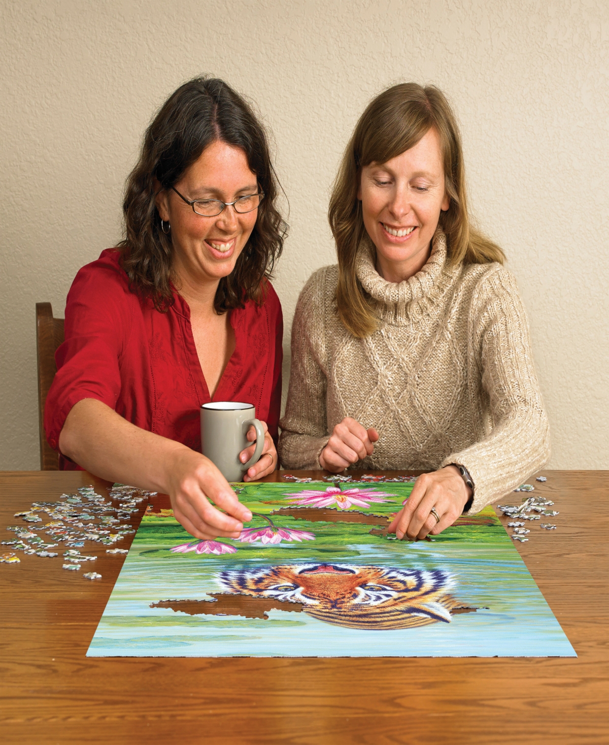 Shop Cobble Hill - Land Of The Lotus Puzzle In Multi
