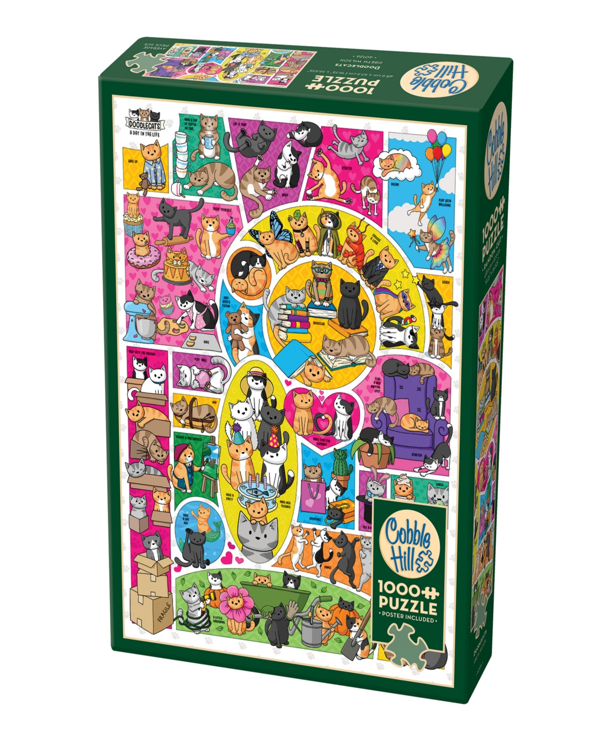 Cobble Hill Kids' - Doodlecats Puzzle In Multi