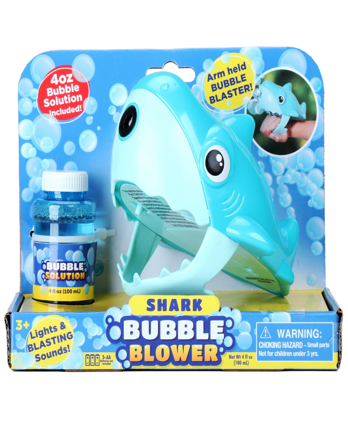 Kid Galaxy Shark Bubble Blower In Multi