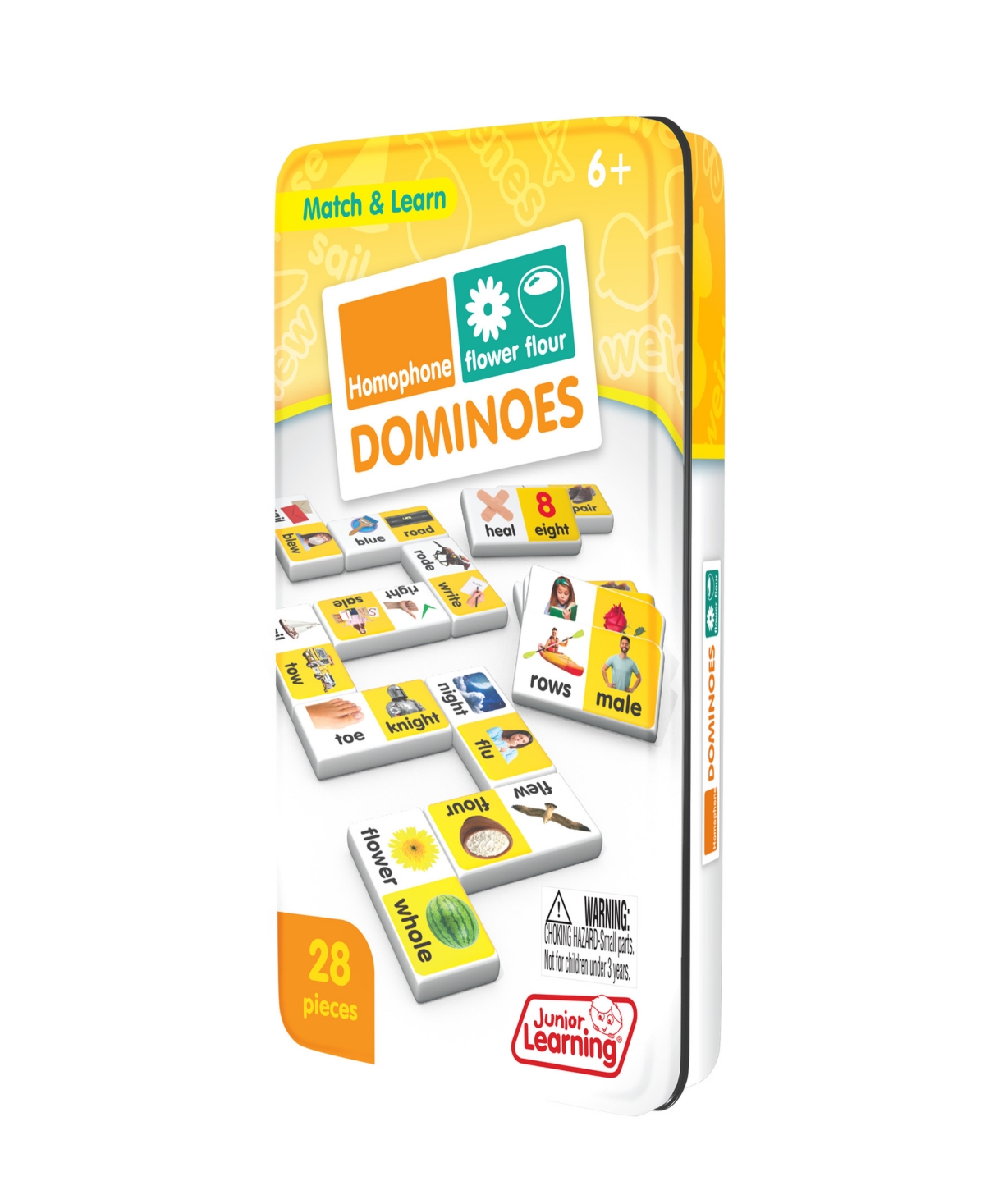 Shop Junior Learning Homophone Dominoes Language Arts In Multi