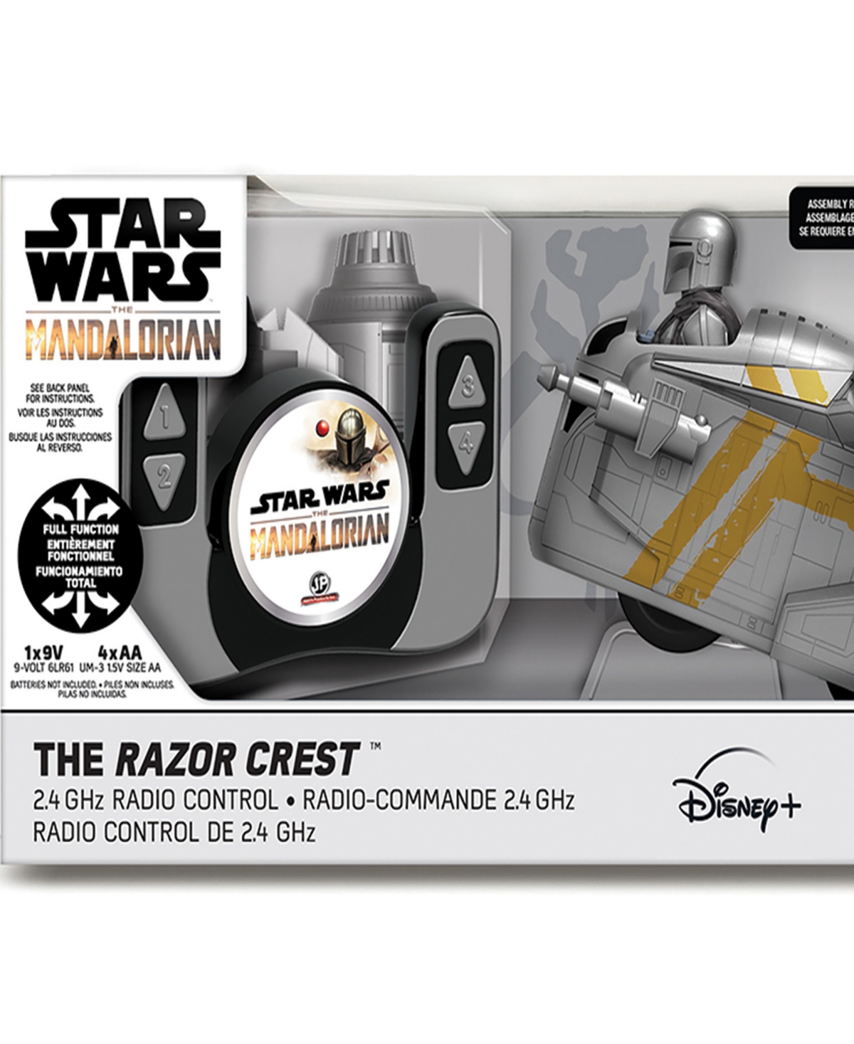 Shop Star Wars - The Mandalorian Rc Razor Crest Car In Multi