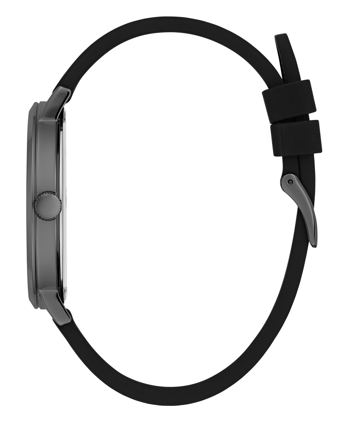 Guess Men's AnalogSilicone Watch 44mm - Black