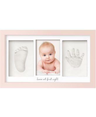 Duo Baby Hand and Footprint Kit, Baby Handprint Kit, Newborn Photo Frame, Baby Keepsake for New Mom