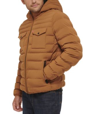 Levi's Men's Stretch Hooded Two-Pocket Quilted Jacket - Macy's