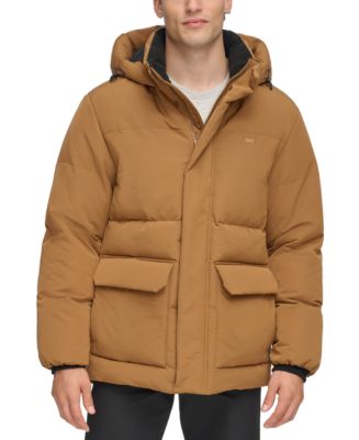 Levi's Men's Workwear Hooded Parka Jacket - Macy's