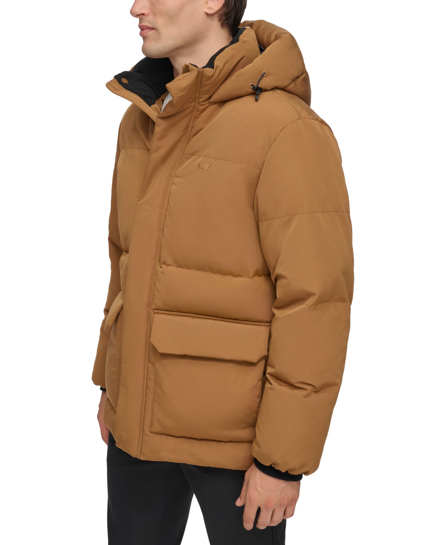 Мужская куртка Levi's Workwear Hooded, цвет: Коричневый — фото 3