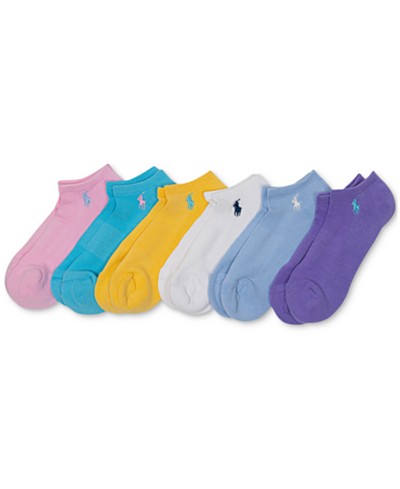  No nonsense womens Scallop Pointelle Crew Socks, Assorted - 9  Pair Pack, 4 10 US : Clothing, Shoes & Jewelry