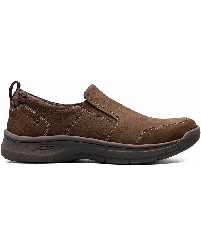 Nunn Bush Men's Mac Leather Moc Toe Slip-On Shoes - Macy's