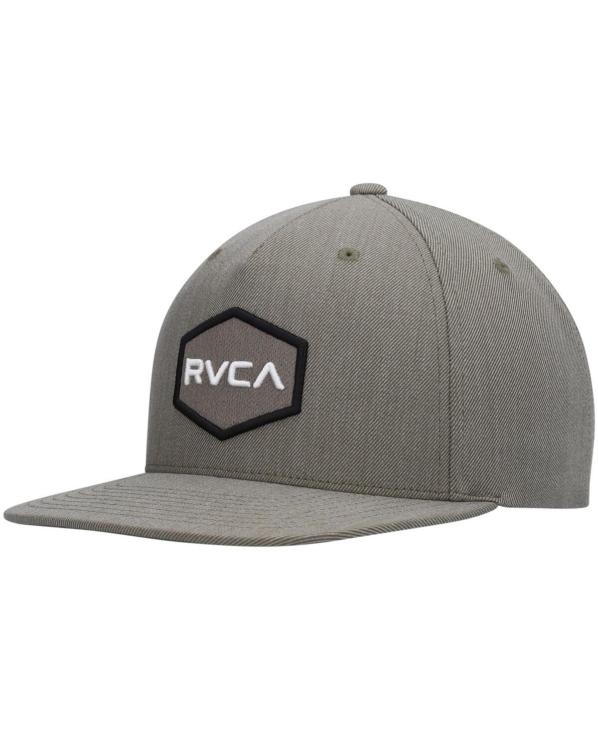 Rvca Men's  Olive Commonwealth Snapback Hat