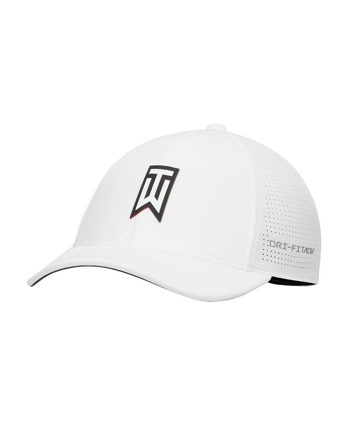 Nike Men's White Tiger Woods Club Performance Flex Hat - Macy's