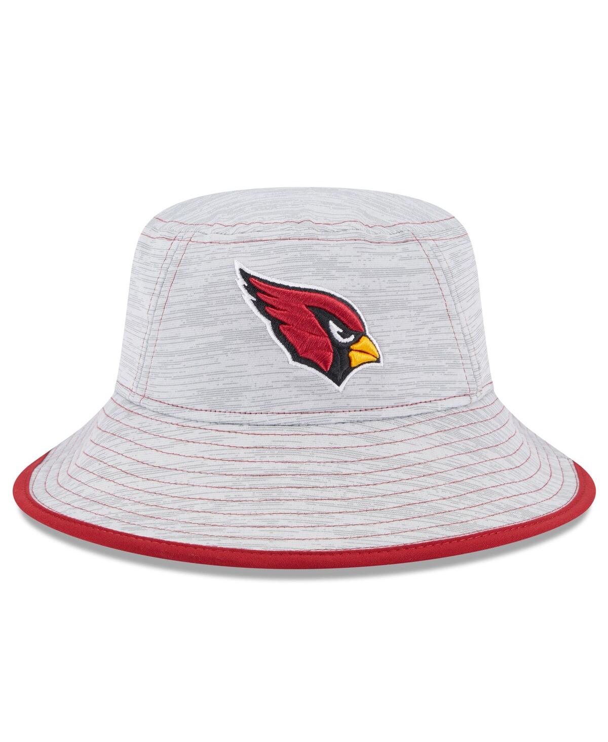 NEW ERA MEN'S NEW ERA GRAY ARIZONA CARDINALS GAME BUCKET HAT 