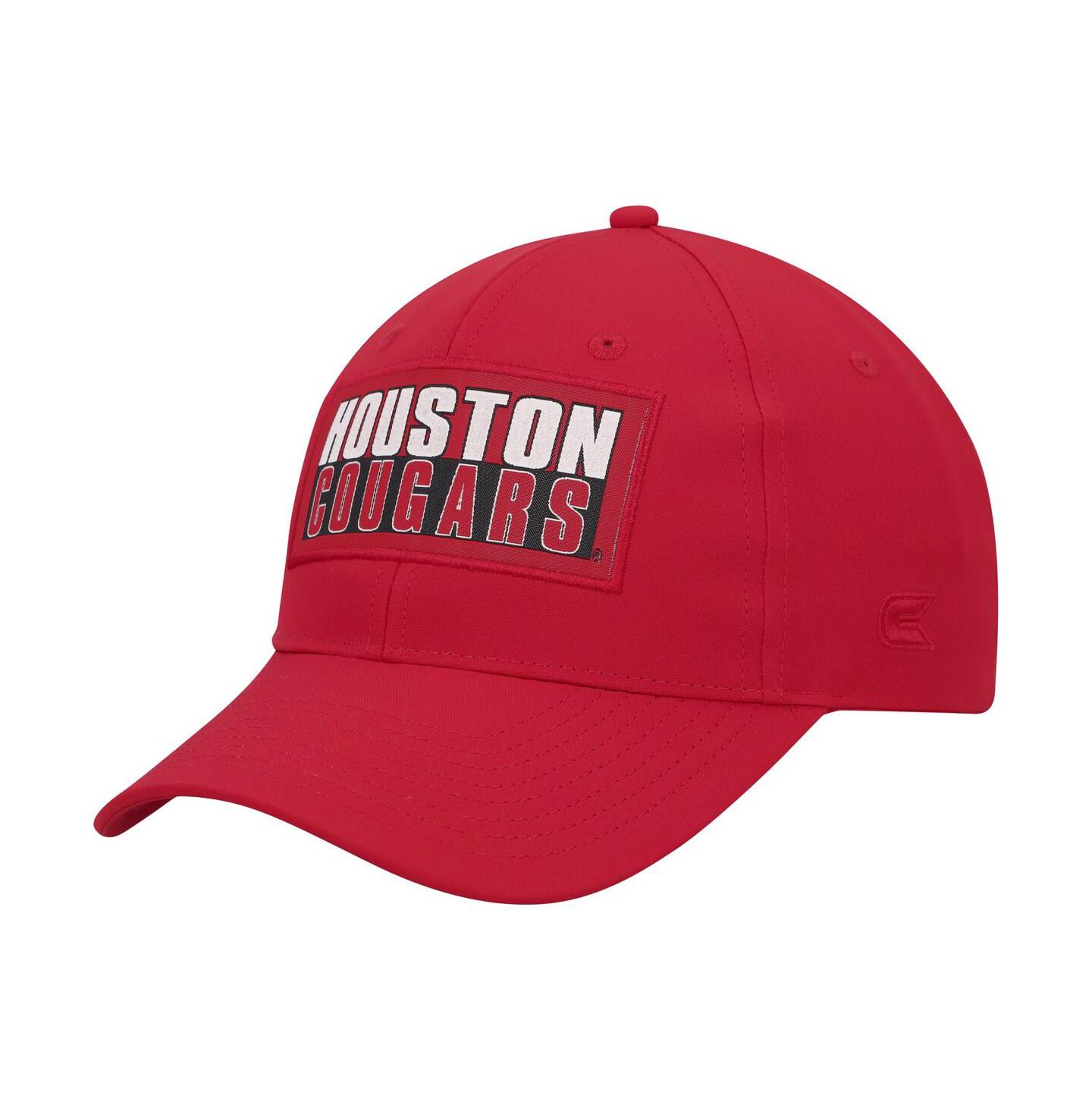 Мужская кепка Colosseum Red Houston Cougars Positraction Snapback Hat — фото 1