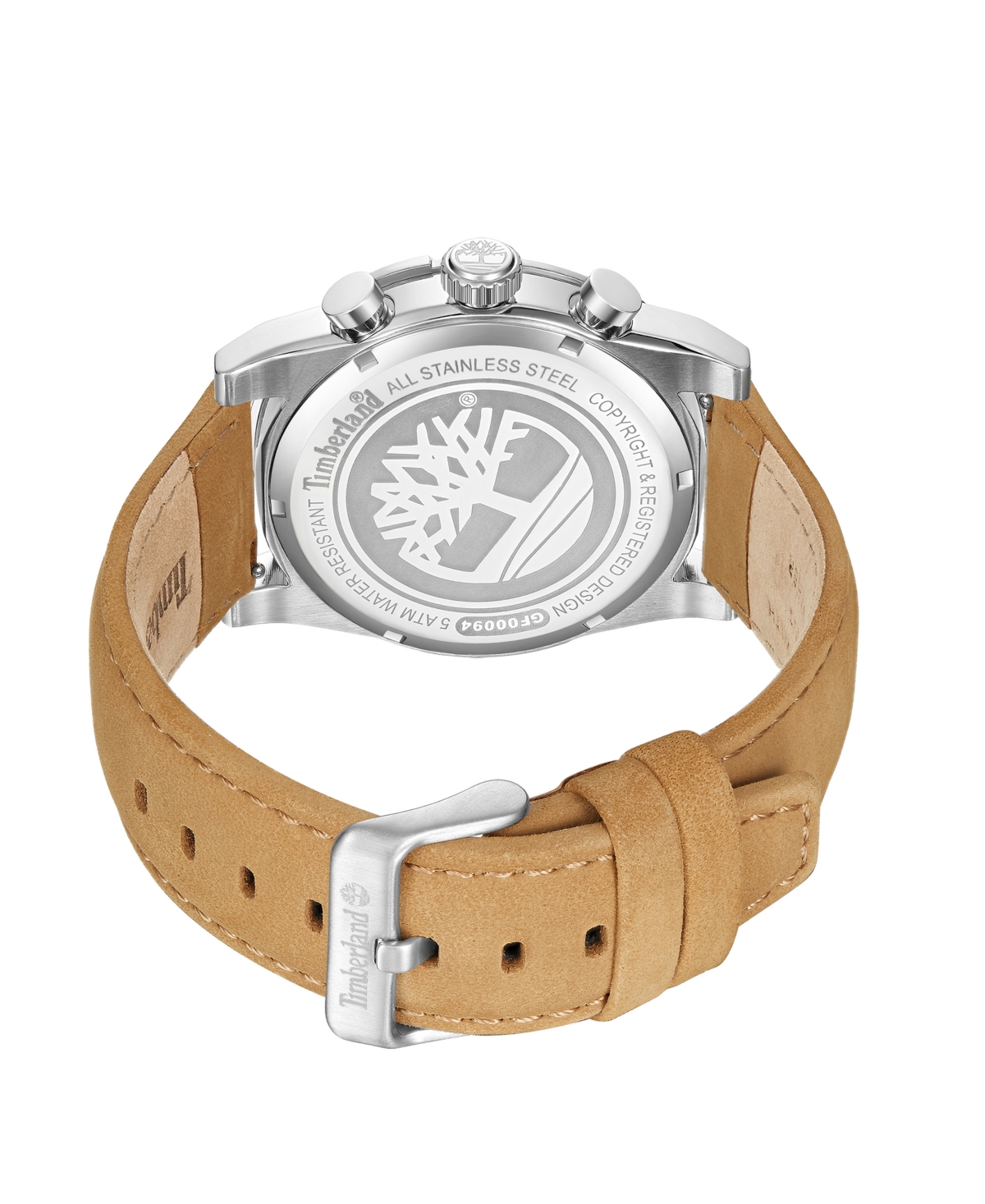 Shop Timberland Men's Quartz Wheat Genuine Leather Strap Watch, 45mm In Tan