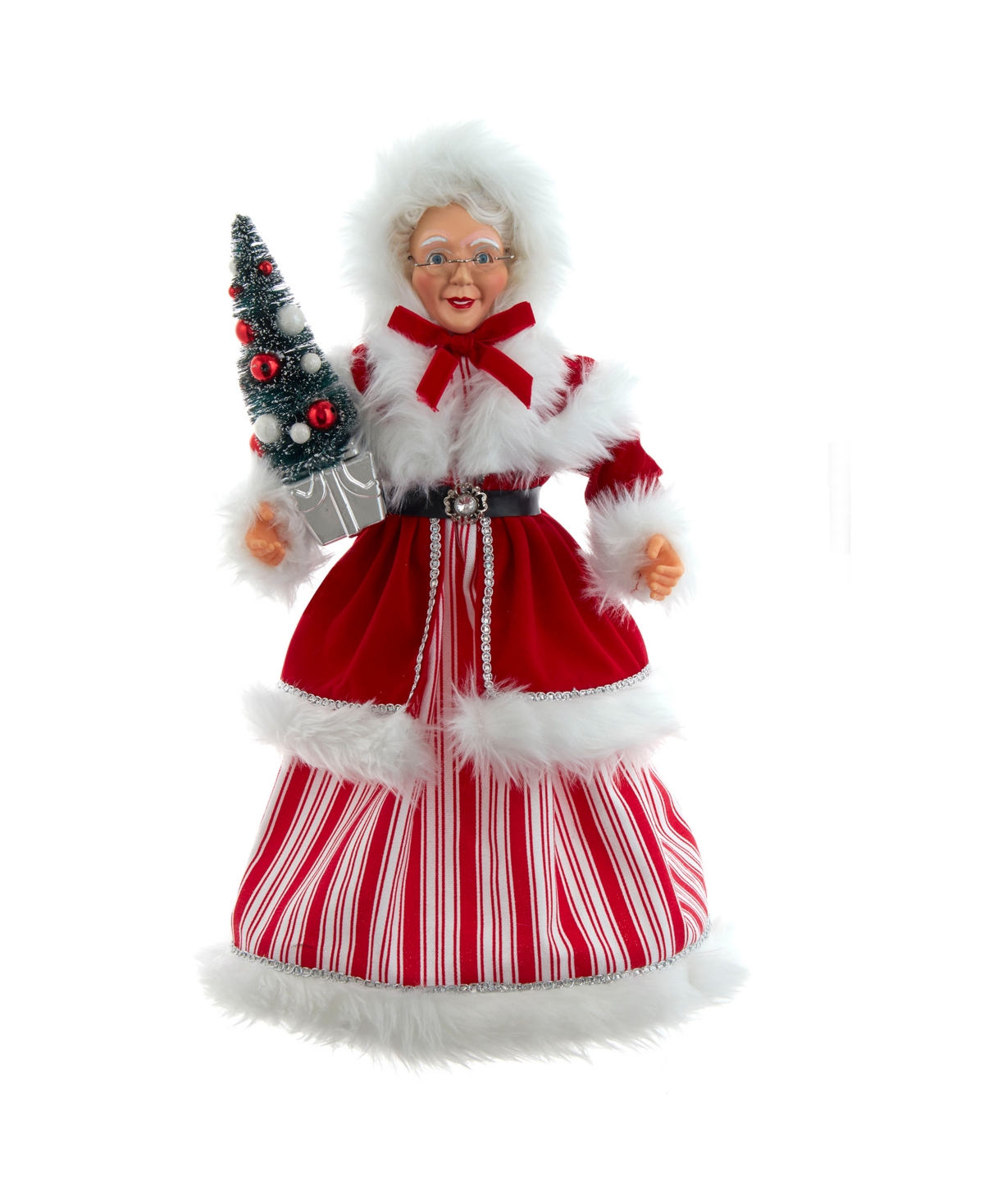 Kurt Adler Kringle Klaus Peppermint Mrs. Claus