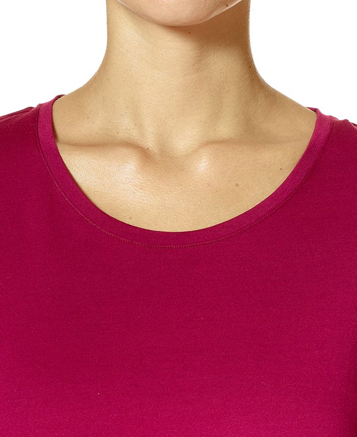 Hue Women's LongSleeve Crewneck Pajama Top Macy's