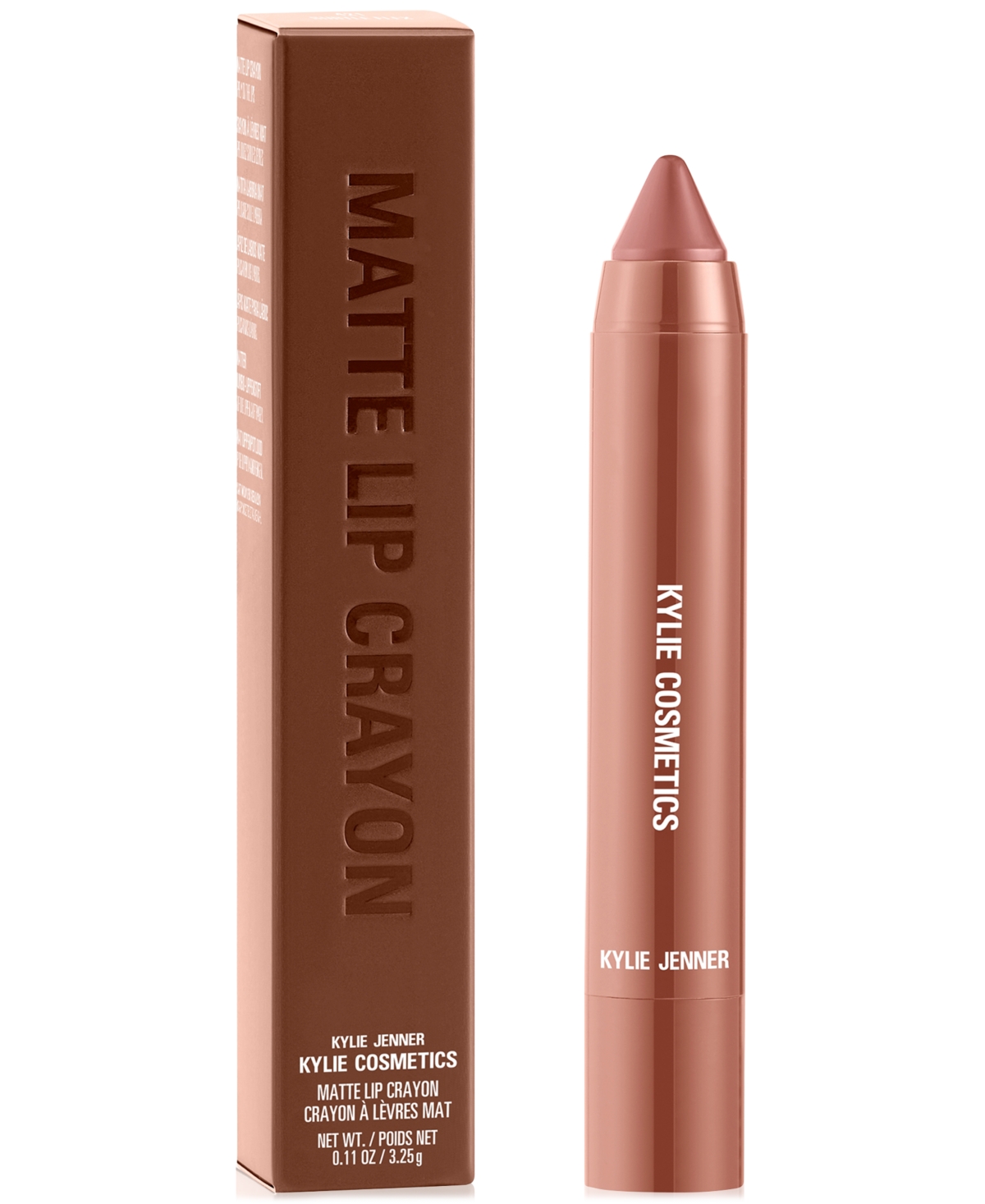 Kylie Cosmetics Matte Lip Crayon In Hits Different (honey Nude)