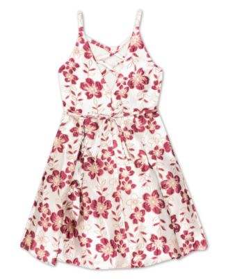Aazon.co: Speechless Girls' Sleeveless Bridal Satin Fit And Flare...