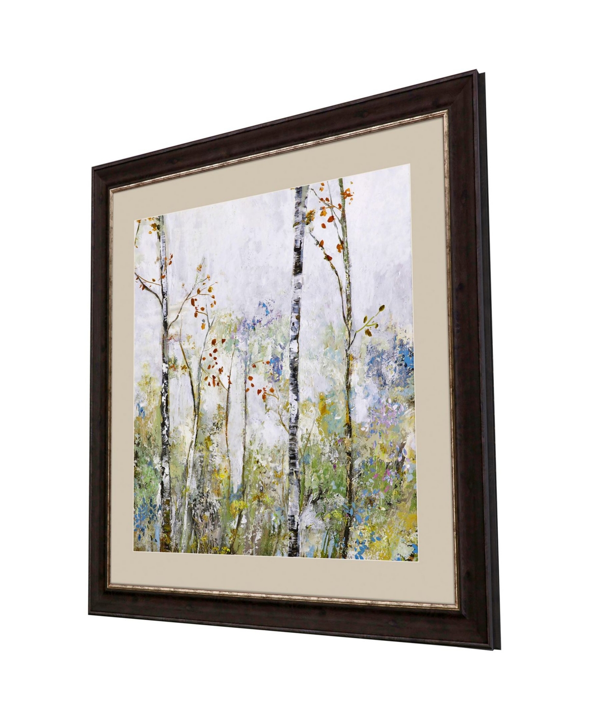 Paragon Picture Gallery Birch Forest Ii Framed Art In Green