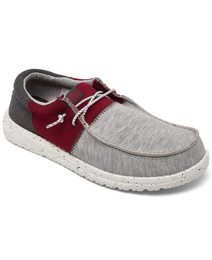 Hey Dude Little Kids Wally Tri Varsity Casual Moccasin Sneakers from Finish  Line - Macy's