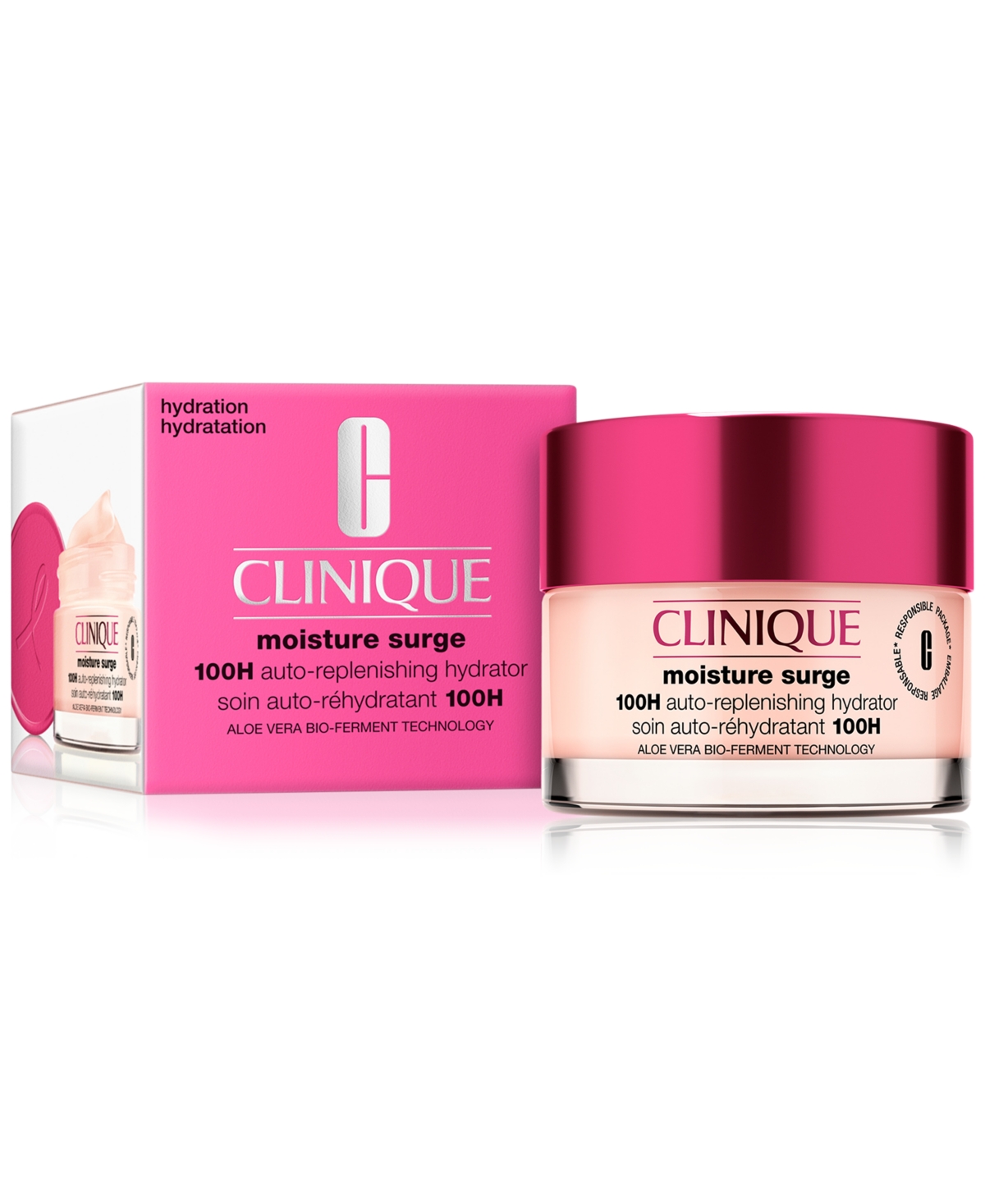 Clinique Great Skin, Great Cause Limited-edition Moisture Surge 100h Auto-replenishing Hydrator, 1.7 Oz.