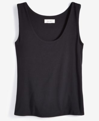 Women's Scoop-Neck Sleeveless Longline Tank Top