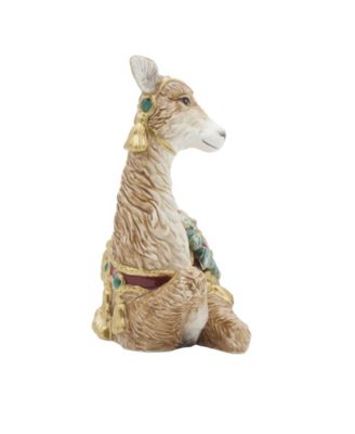 Noel Holiday Resting Deer Candle Holder, 5.5-in
