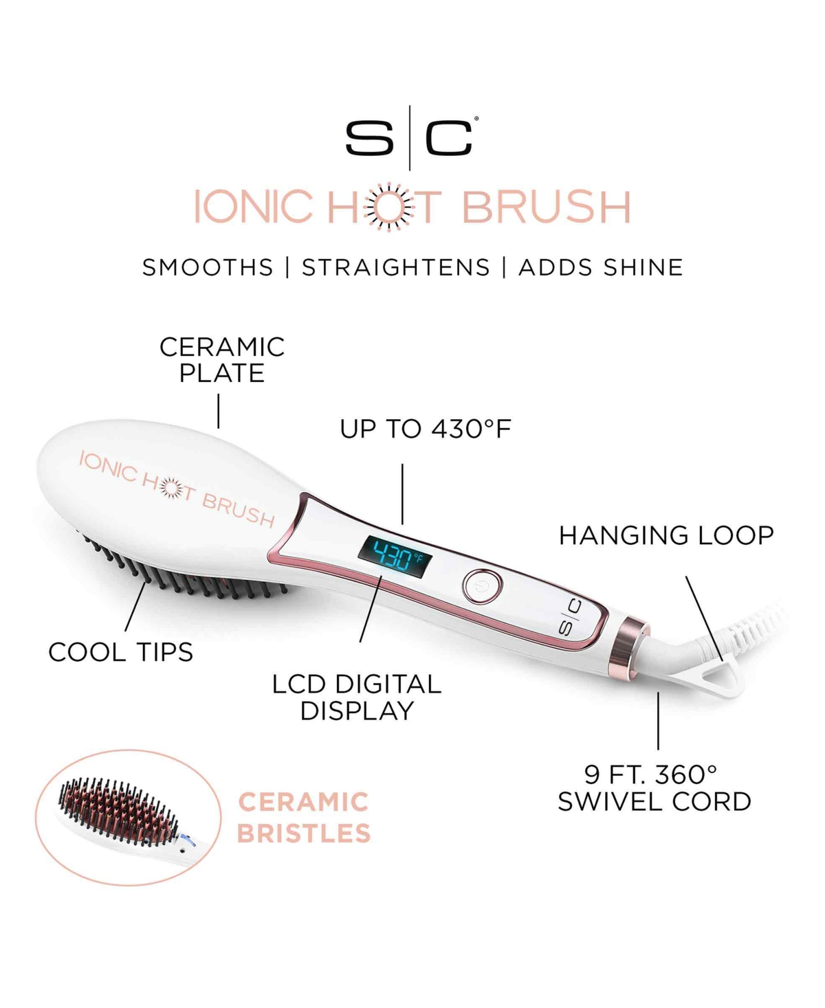 Shop Stylecraft Ionic Hot Brush In No Color