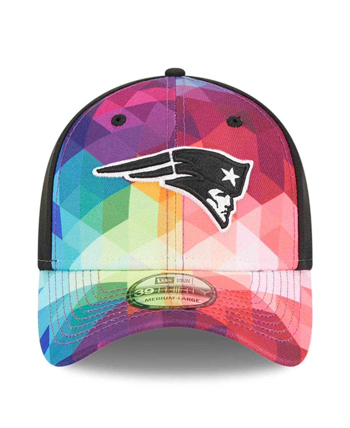 New Era Men's And Women's  Multicolor, Black New England Patriots 2023 Nfl Crucial Catch 39thirty Fle In Multicolor,black