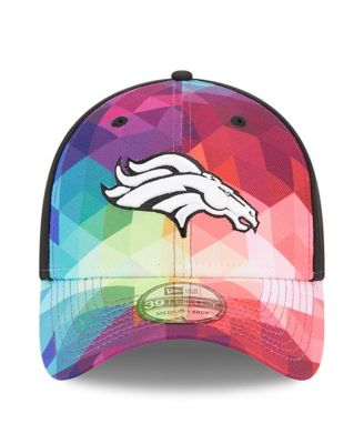 Men's and Women's Multicolor, Black Denver Broncos 2023 NFL Crucial Catch 39THIRTY Flex Hat