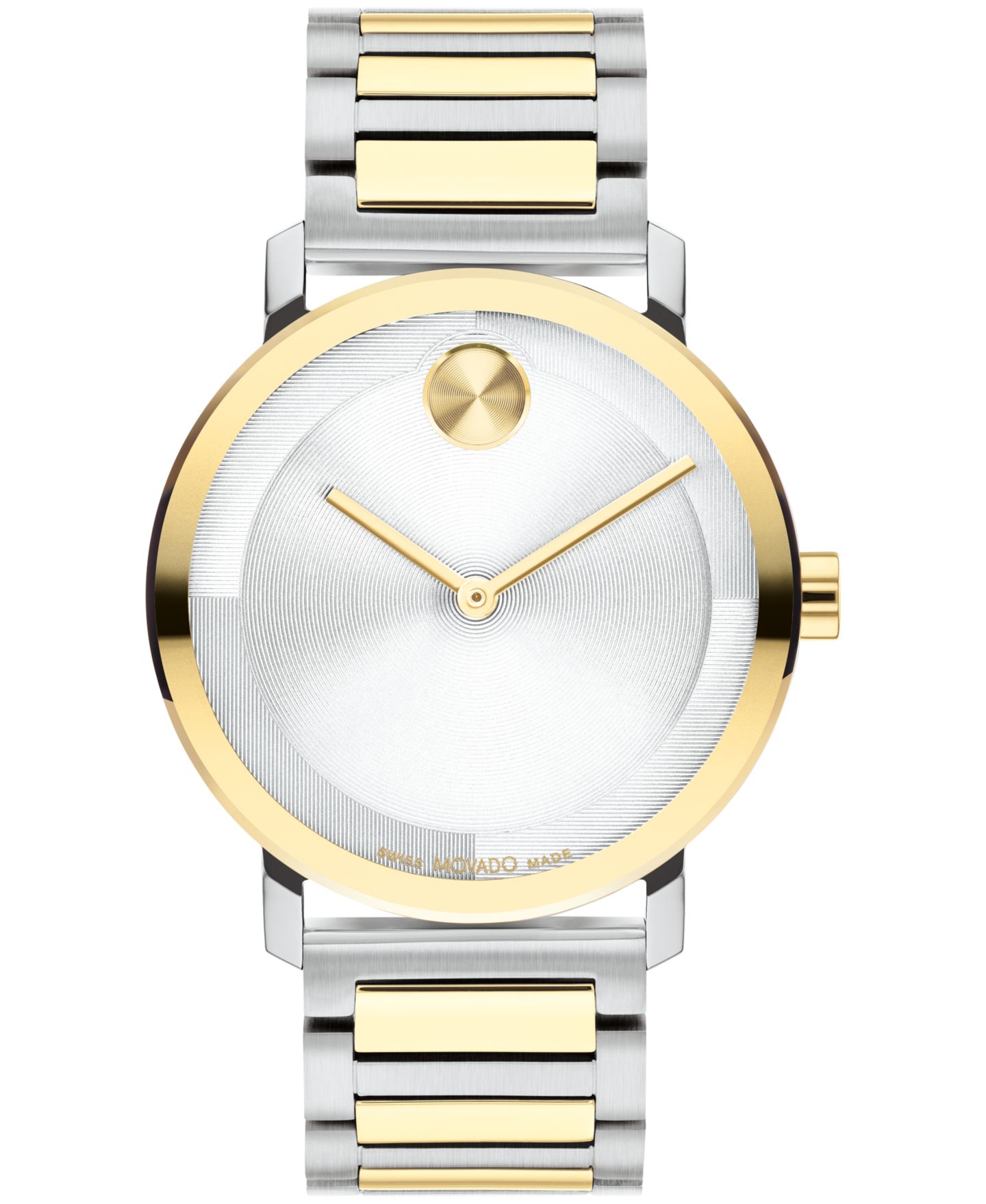 Мужские часы Movado Bold Evolution 2.0 Swiss Quartz Two-Tone Stainless Steel Watch 40mm — фото 1