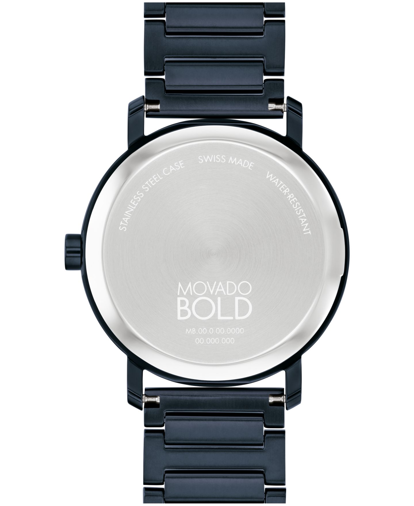 Мужские часы Movado Bold Evolution 2.0 Swiss Quartz Ionic Plated Blue Steel Watch 40mm — фото 3