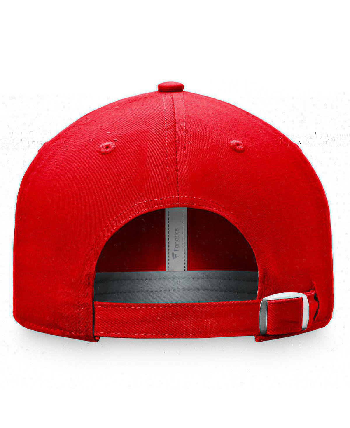 Shop Fanatics Women's  Red Chicago Blackhawks Iconic Glimmer Adjustable Hat