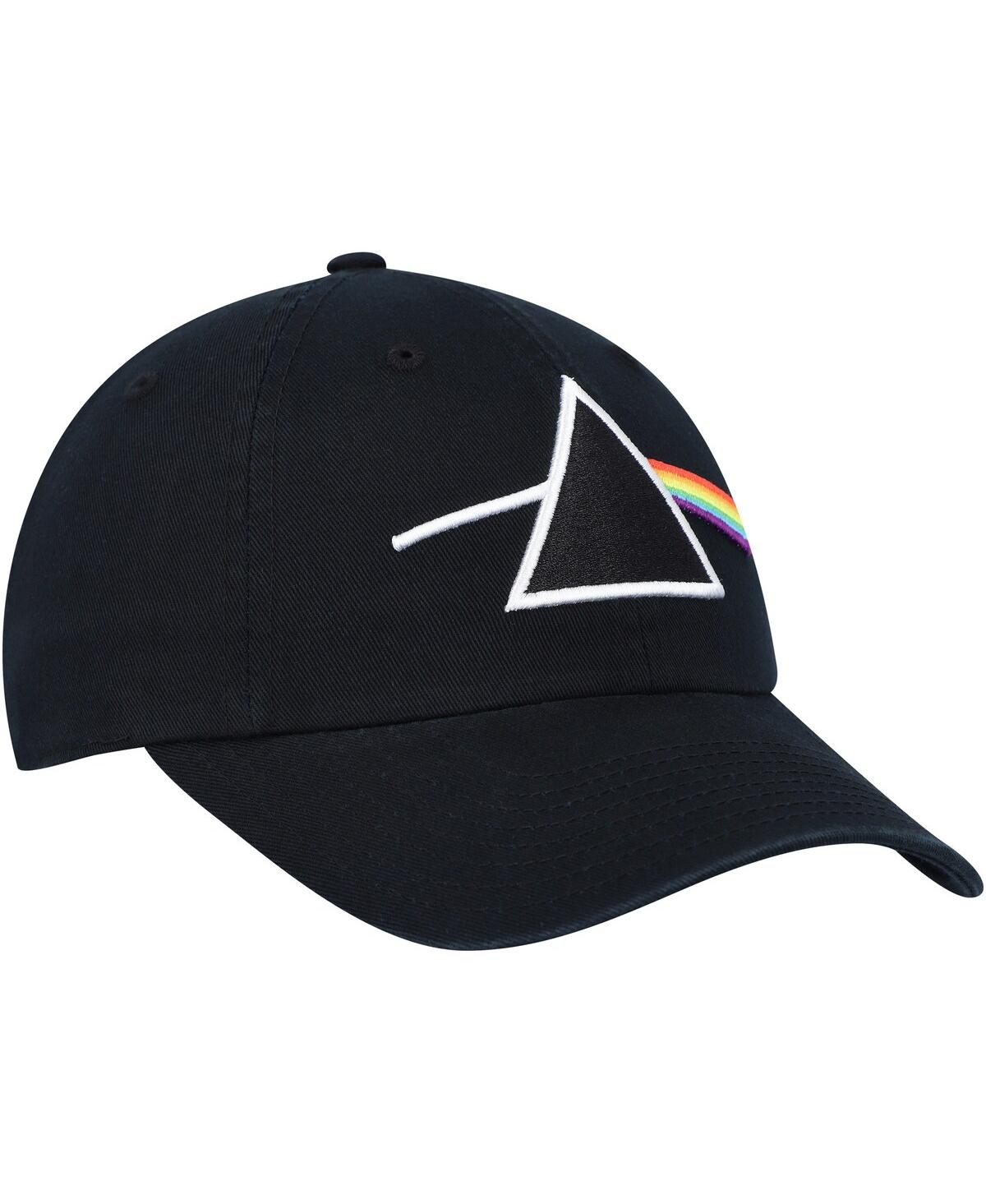AMERICAN NEEDLE MEN'S AMERICAN NEEDLE BLACK PINK FLOYD BALLPARK ADJUSTABLE HAT 