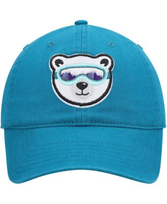 Men's Blue Polar Bear Dad Adjustable Hat