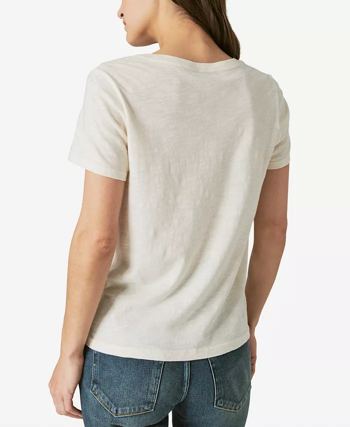 Women's Cotton Queen Of Spades Boyfriend Tee - thumbnail 2