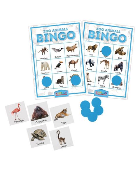 Детская игрушка Kaplan Early Learning Zoo Animals Bingo Learning Game