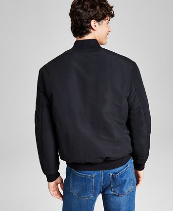 And Now This Men s Regular Fit Solid Bomber Jacket Macy s