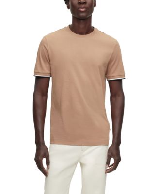 Men's Signature-Stripe Cuffs T-shirt