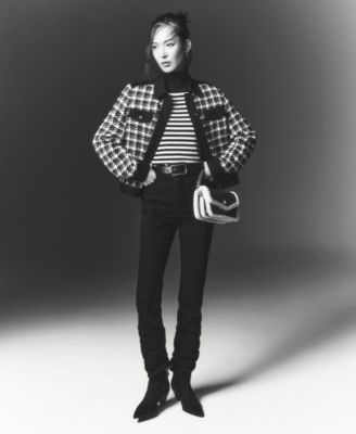 GOLD-TONE THIN HOOP EARRINGS, 1.6"