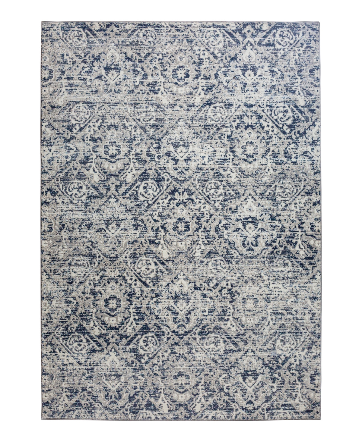 Km Home Teola 1244 7'10in x 10'6in Area Rug - Blue