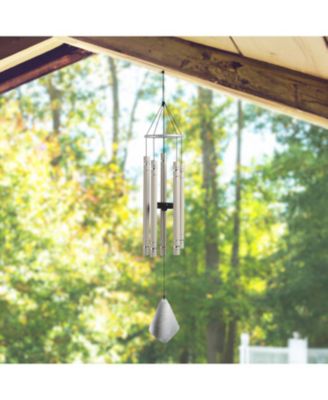 36" Long Gray Tuned Traditional Wind Chime