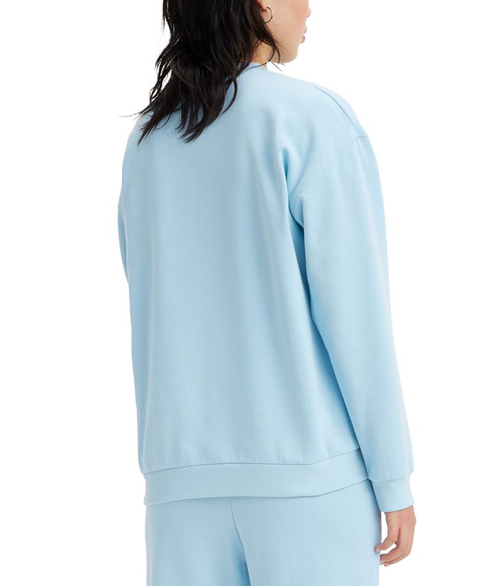 Levi's Women's Everyday Crewneck Long-Sleeve Sweatshirt - Macy's