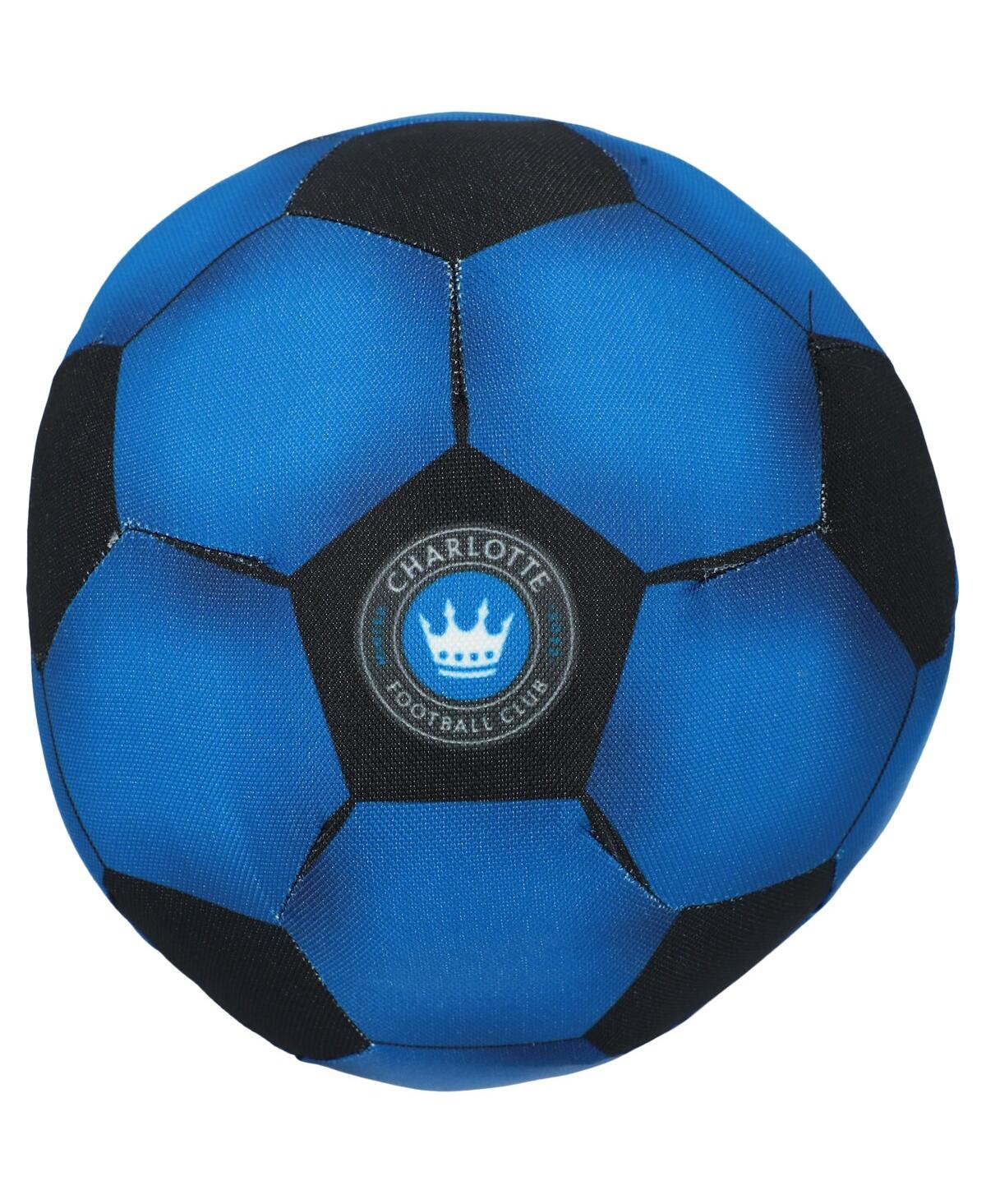 Charlotte Fc Soccer Ball Plush Dog Toy - Blue