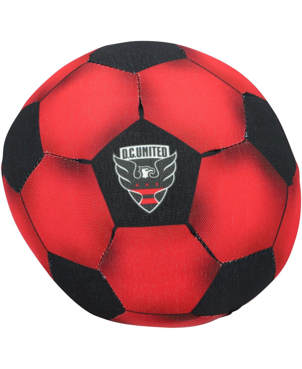 D.c. United Soccer Ball Plush Dog Toy - Red