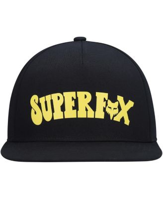 Men's Black Super Trik Snapback Hat