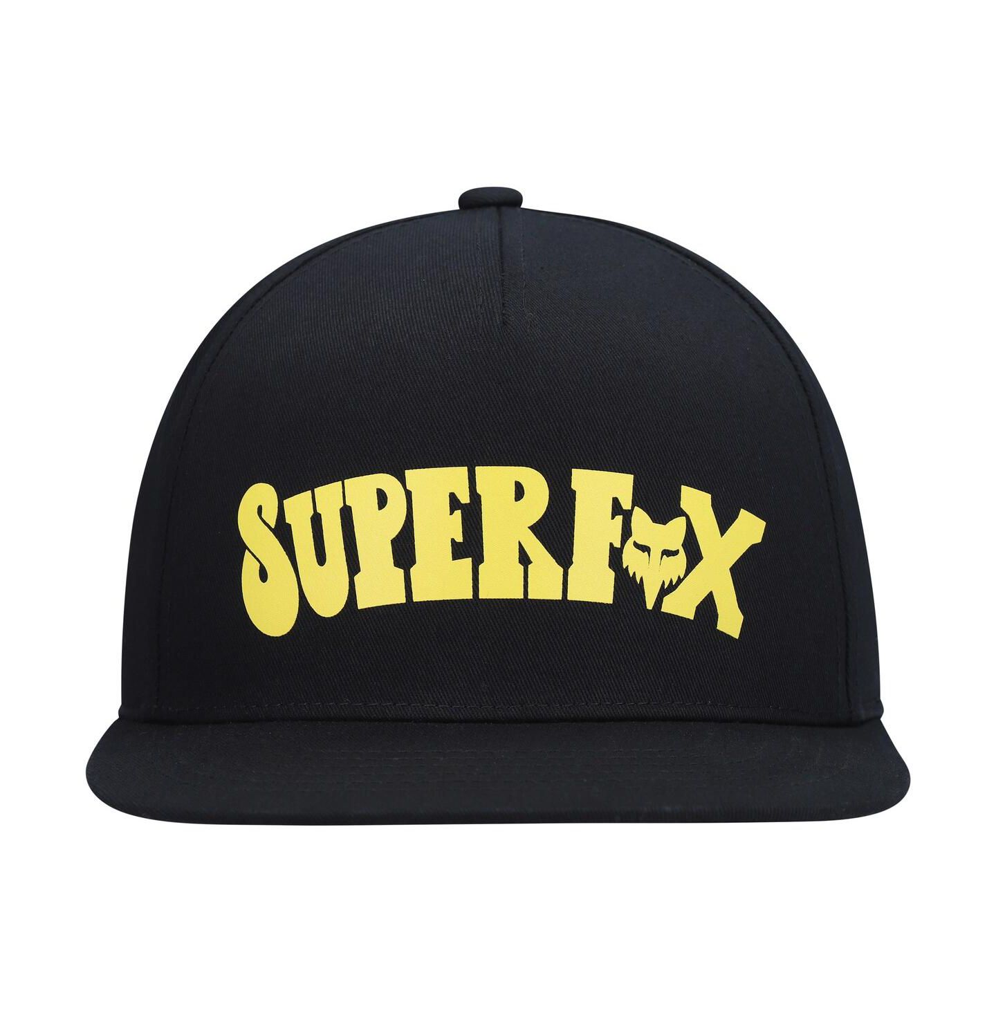 Мужская кепка Fox Black Super Trik Snapback Hat — фото 3