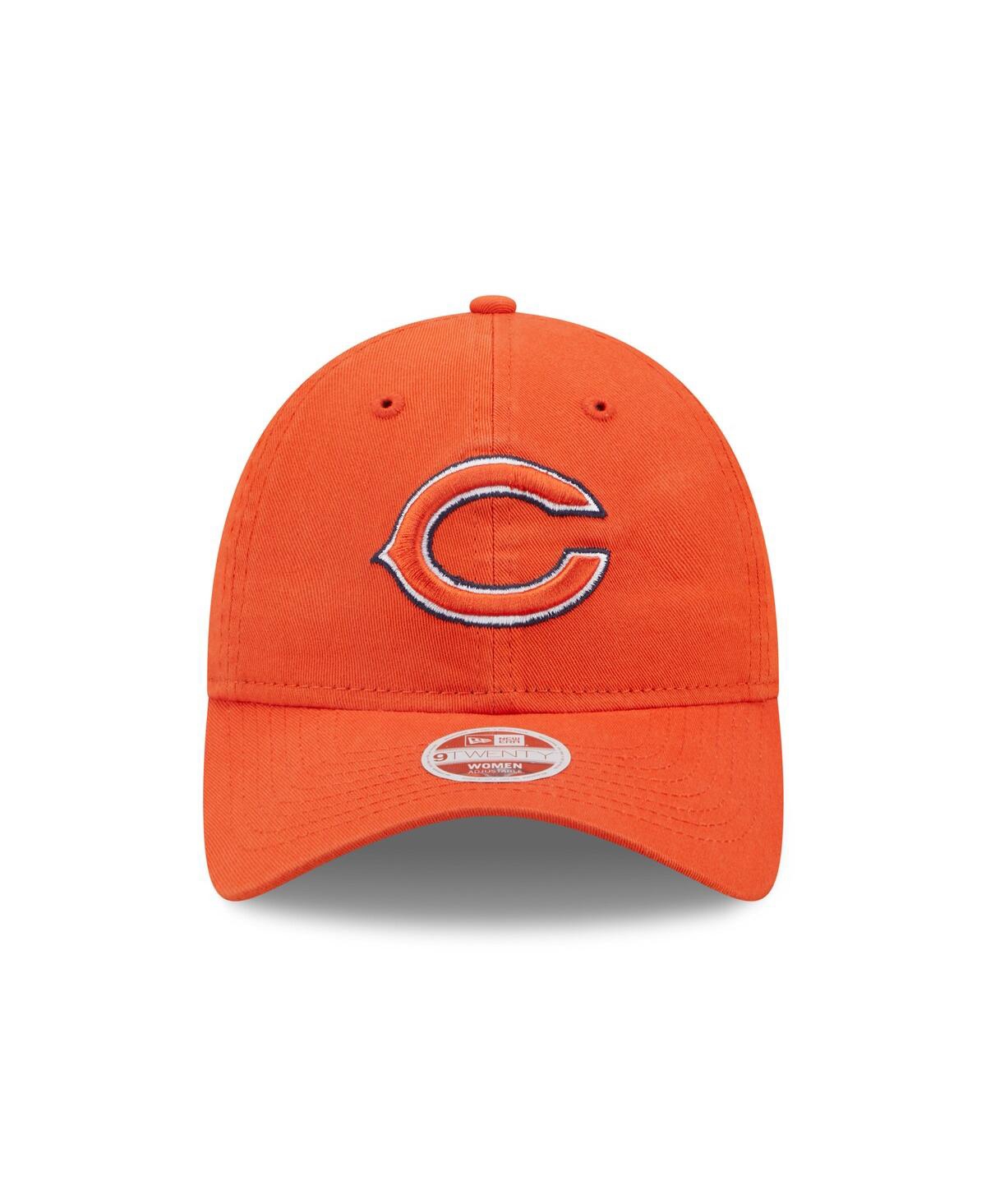Women's New EraChicago Bears Core Classic 2.0 9TWENTY Adjustable Hat - Orange